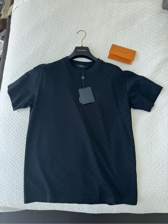 Louis Vuitton Other - NWT Louis Vuitton Damier Signature T Shirt Blue Short Sleeve Size Small (S0)